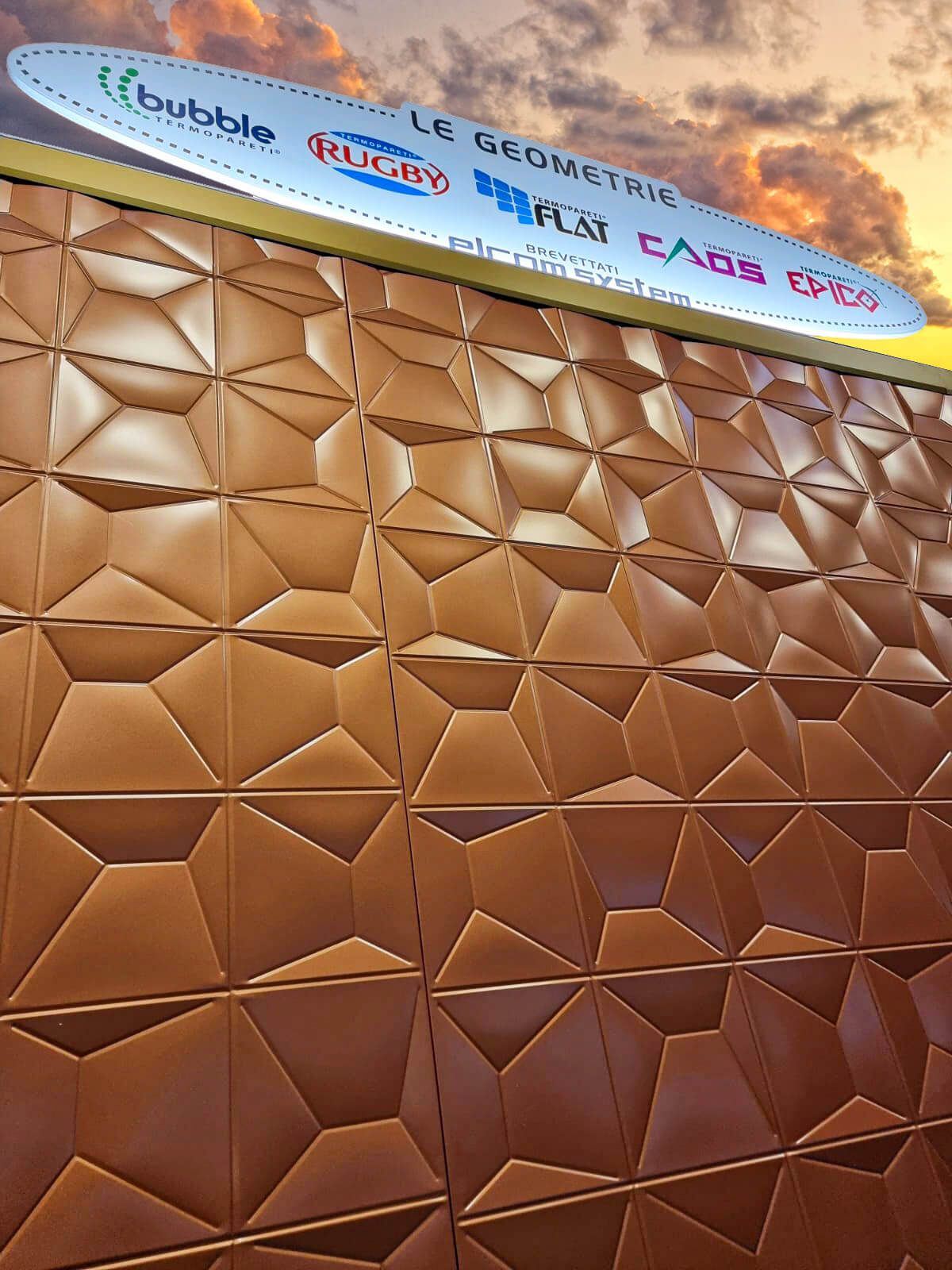 Изолированная металлическая панель для фасада ELCOM SYSTEM ТЕРМОПАРЕТЫ® ARCH-00147678 - Вид №61