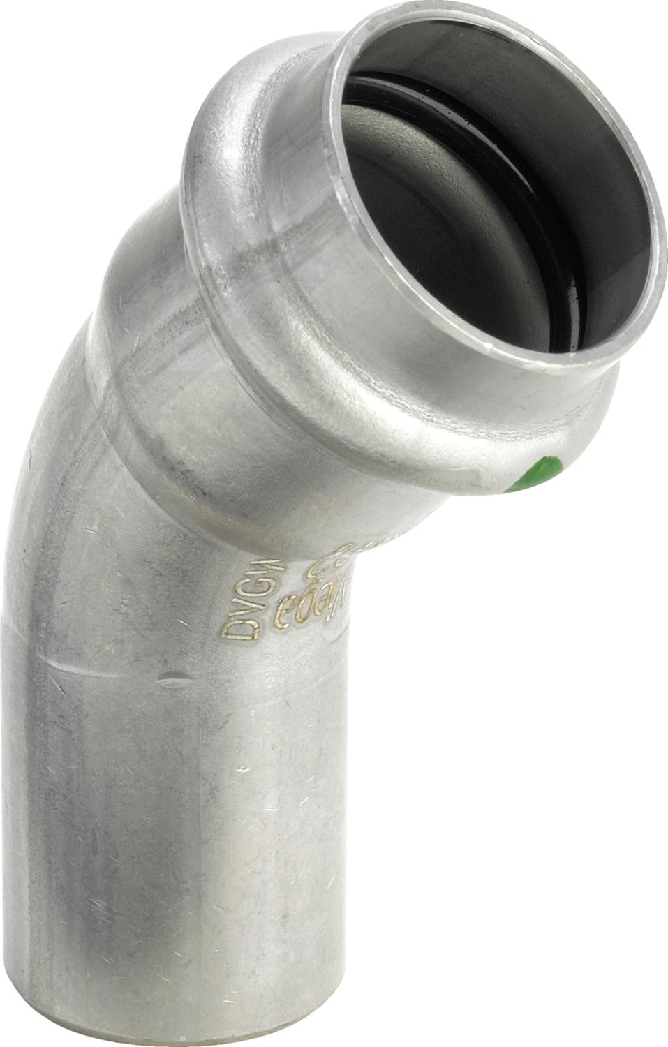 Viega Отвод 45° Sanpress Inox 2326.1 (435448) 435 448