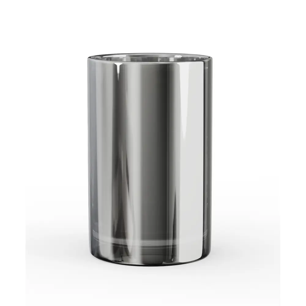 Стакан для зубных щеток LEMER Rose - дымчатое стекло для элегантной ванной 88482868 Black Mirrow STLM-0969925