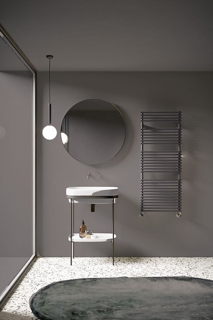 Стальной радиатор для ванной комнаты Irsap флейта ARCH-00023489 - Вид №2