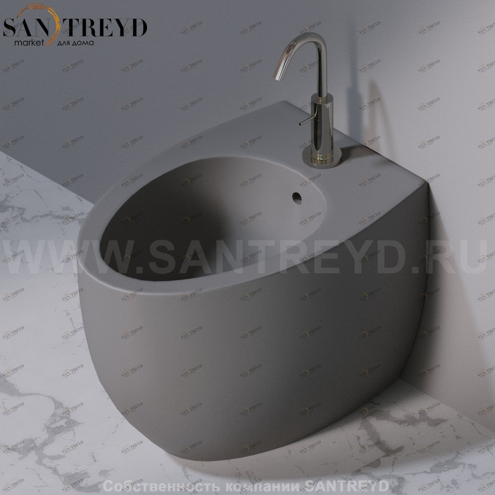 S542T1R1V0.116 Биде напольное OVAL A. e T. Italia AeT ITALIA