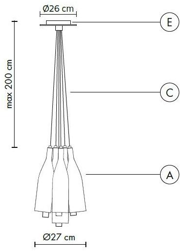 Karman Подвесной светильник из сатинированного стекла Bacco sun-id-1356893 - Вид №6