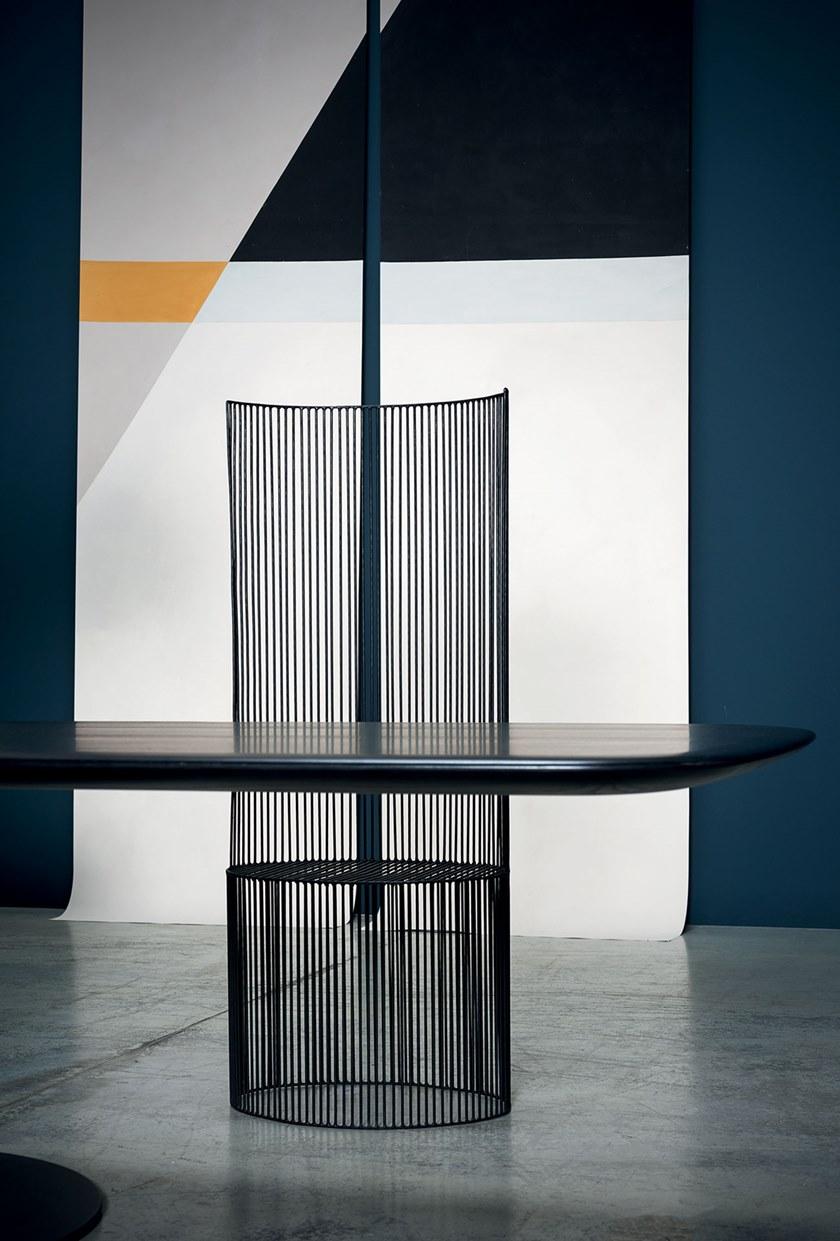 BAXTER Железный стул с высокой спинкой Ginestra sun-id-1484782 - Вид №5