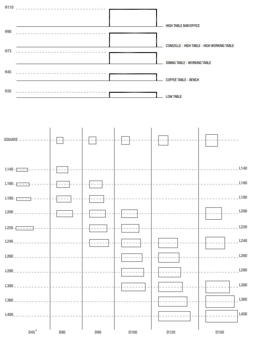 Прямоугольный каменный стол MDF Italia ARCH-00091504 - Вид №4