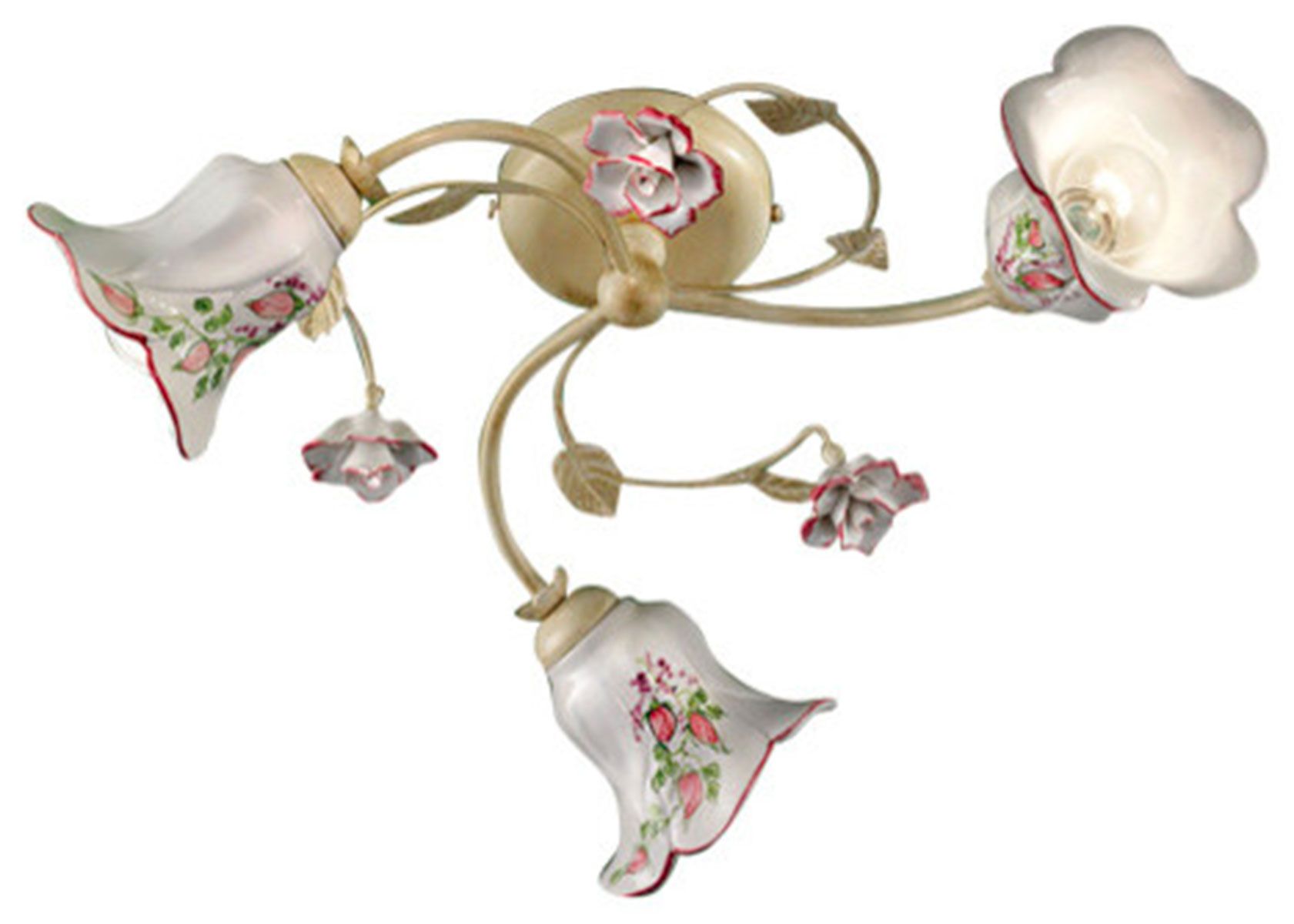 Керамический потолочный светильник с фиксированной рукояткой FERROLUCE Пиза ARCH-00068303 - Вид №1