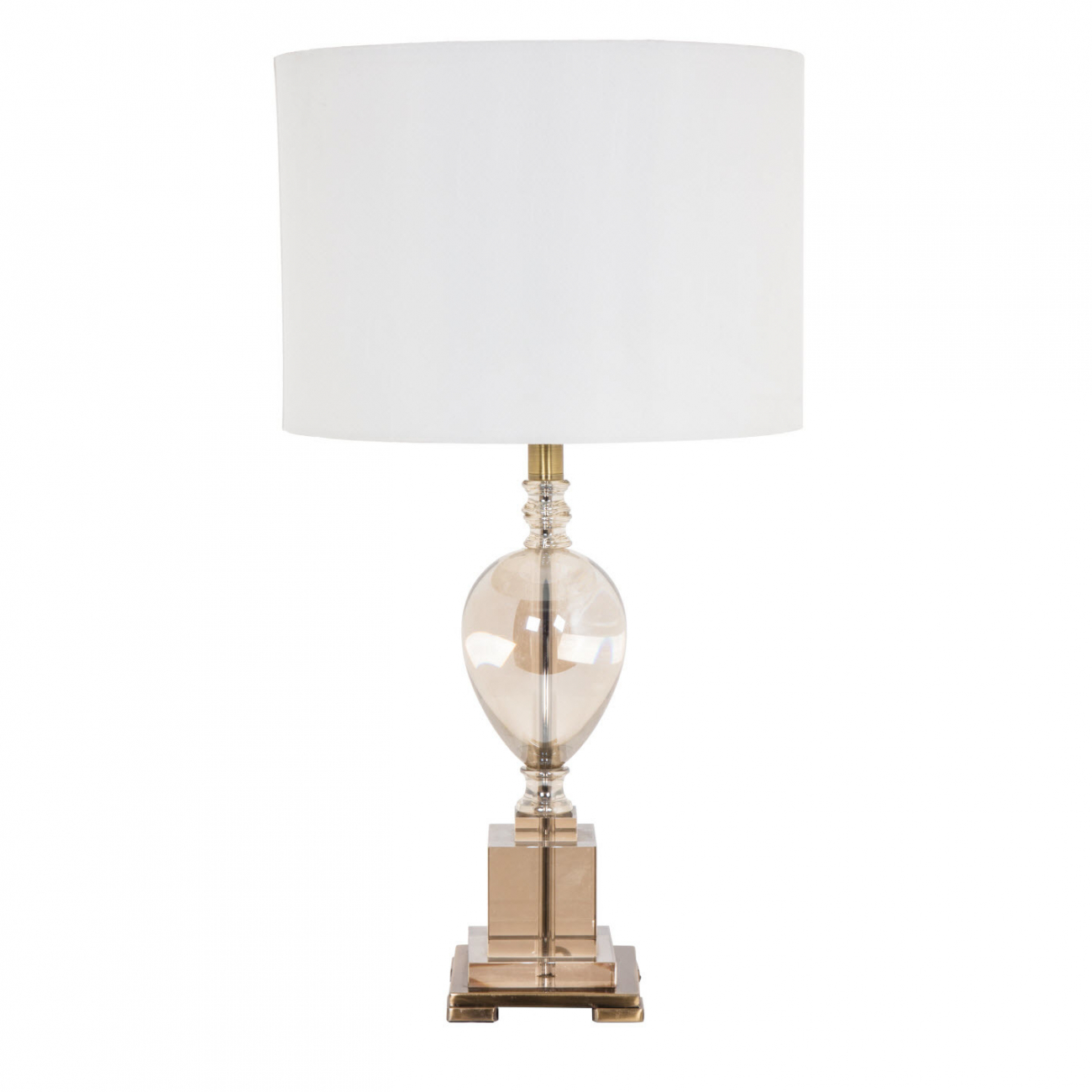 Настольная лампа Devana от RVAstley 5012 RVASTLEY КЛАССИЧЕСКИЕ 061650 Белый;золото  - Вид №1