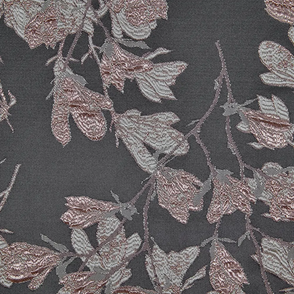 Штора на ленте «Флора» 200x300 см цвет серый MIAMOZA STLM-2098350 - Вид №1