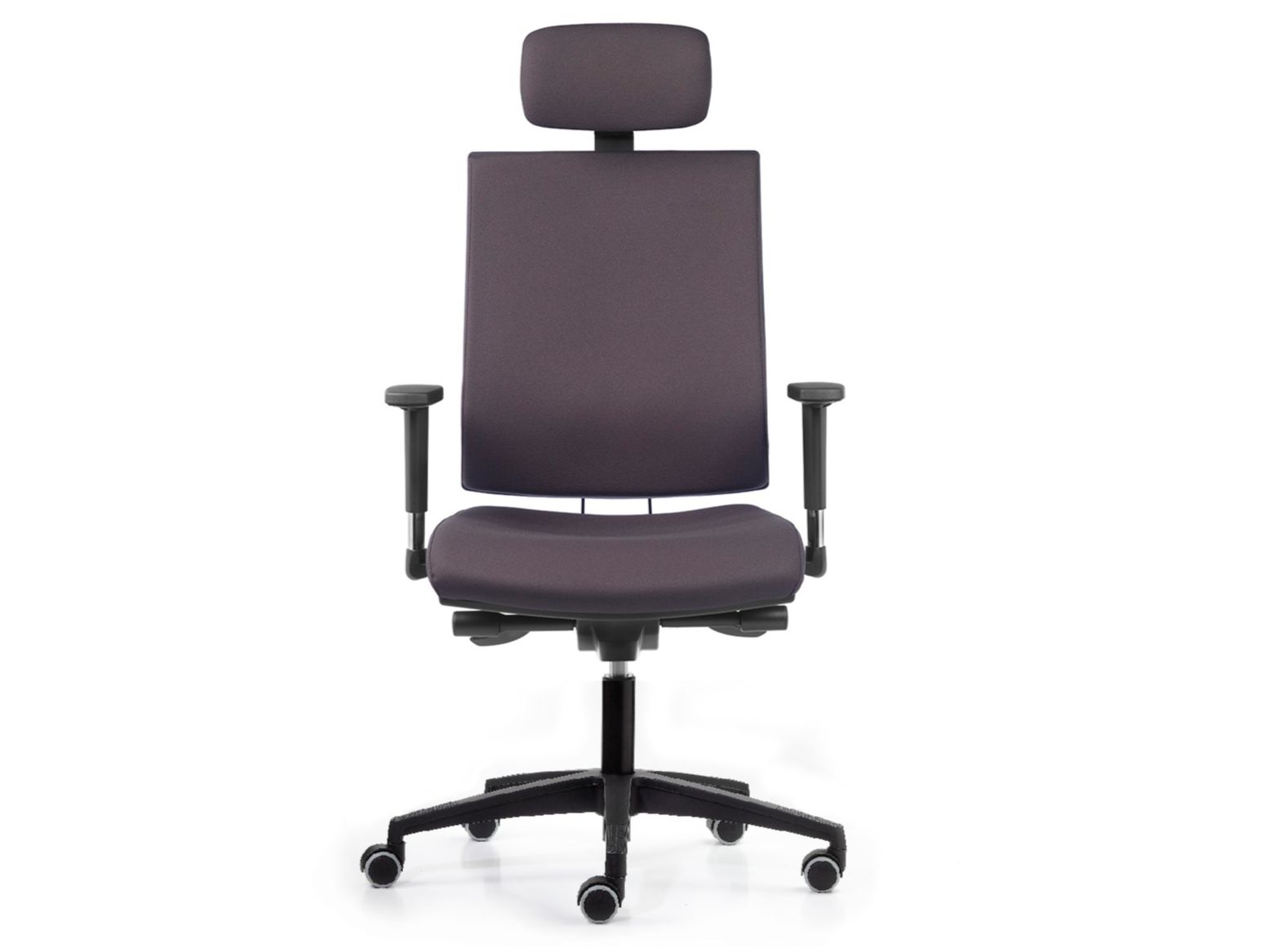 Офисное кресло из ткани с колесами и подлокотниками с 5 спицами TALIN Ally ARCH-00081360