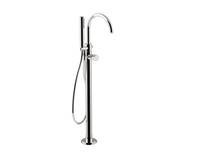 Однорычажный смеситель для ванны с ручным душем Rubinetteria Giulini MyRing ARCH-00094730