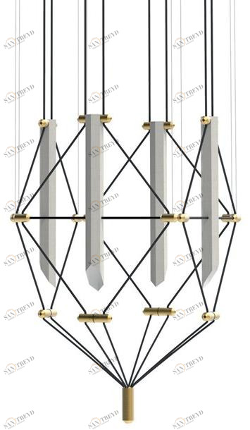 designheure Светодиодная подвесная лампа Mozaik Lu4moz