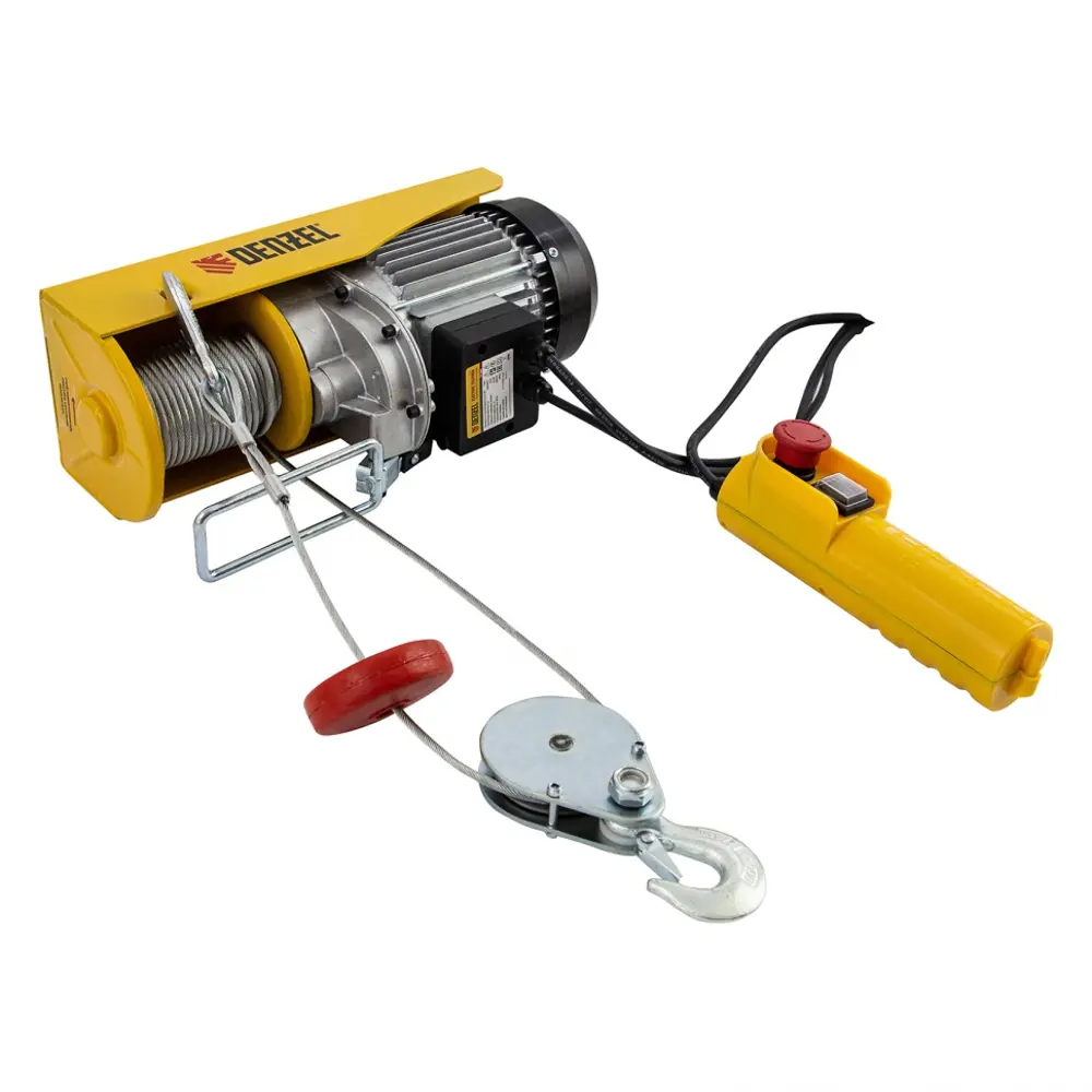 Электрическая лебедка Denzel TF-800 для подъема грузов до 800 кг 89403477 STLM-1573281 - Вид №1