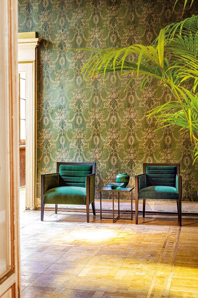 Tirolo Кресло из ткани с подлокотниками Ginevra 031 po - Вид №2