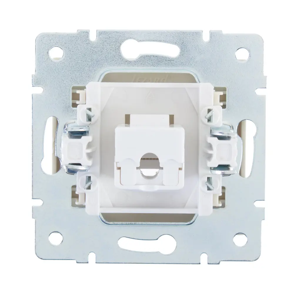 Розетка компьютерная встраиваемая Lezard Rain RJ45, цвет бежевый STLM-2111135 - Вид №3