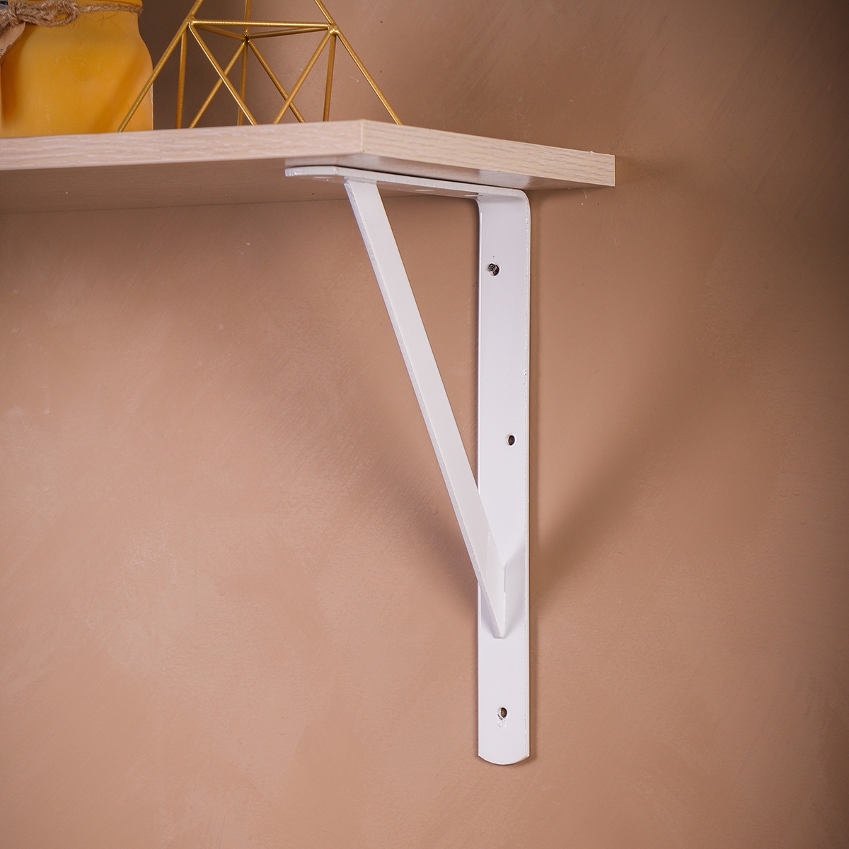 Кронштейн  Промышленный, 200x300 мм, белый LJPS0105 Public Steel Россия 