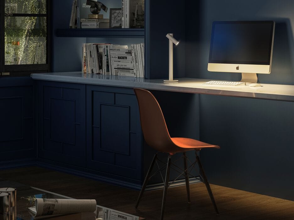 Литье под давлением алюминий регулируемая светодиодная настольная лампа PAN Portable ARCH-00080773 - Вид №3