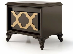 Carpanese Home Прямоугольная тумбочка из дерева с ящиками Heritage 6372