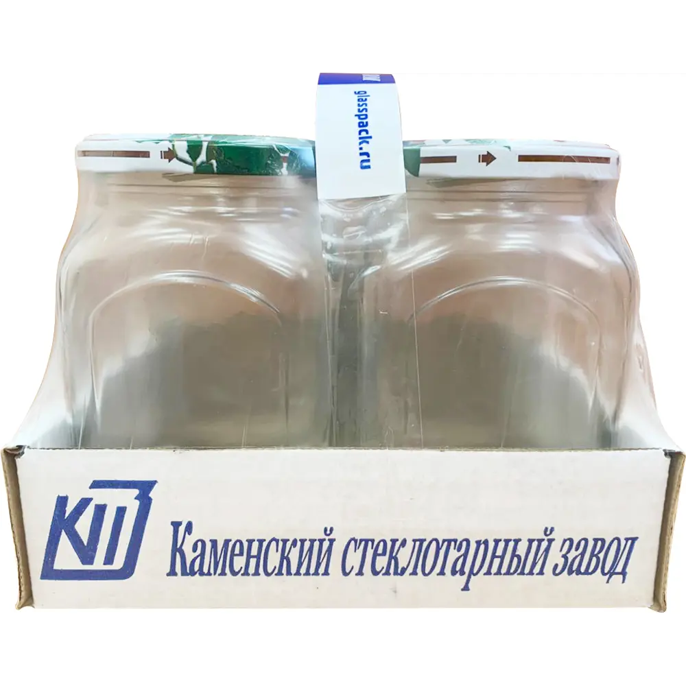 82631825 Набор банок с крышками 0.72 л, 4 шт. STLM-0956868 Santreyd  - Вид №3