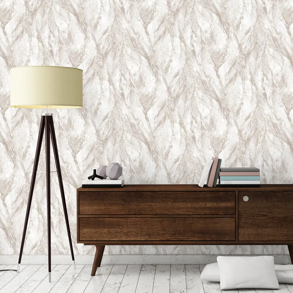 Обои флизелиновые Ateliero Borjomi бежевые 1.06 м 989962 STLM-2125703 - Вид №2