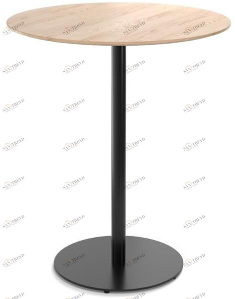 TON Высокий круглый деревянный стол Easy mix & fix 421 631