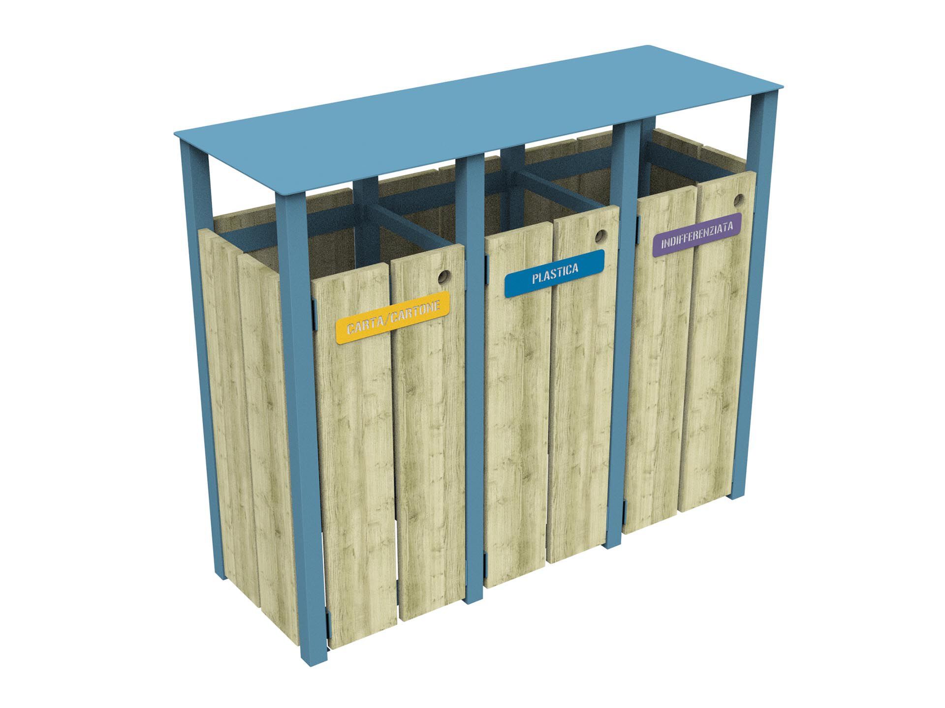 2-слойная корзина для мусора Lazzari MONTANA ARCH-00148501 - Вид №5