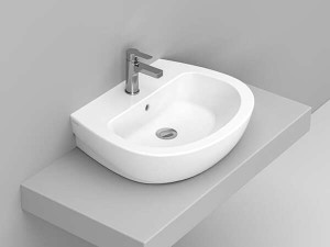 Керамическая столешница с переливом