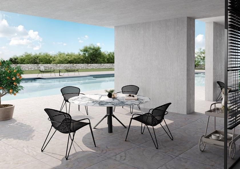 Joli Штабелируемое алюминиевое кресло с подлокотниками Fizz sun-id-1470971 - Вид №3