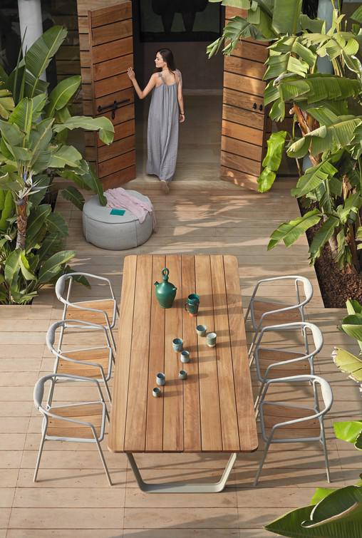 MNST391 Обеденный стол pwi white f8 264см x 113,5см Manutti Air - Вид №17