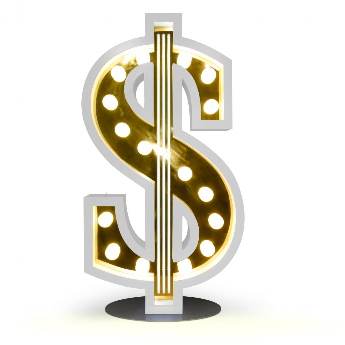 007012 Светильник знак $ Delightfull Graphic - Вид №1