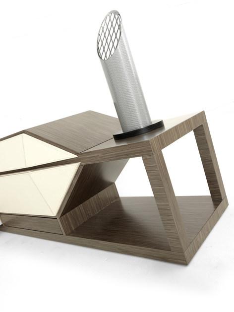 Tonino Lamborghini Casa Низкая тумба для офиса из лакированного дуба Long beach sun-id-1378835 - Вид №2