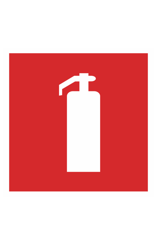 68558 Знак "Огнетушитель"  Знаки пожарной безопасности размер 250 х 250 мм Спецодежда 