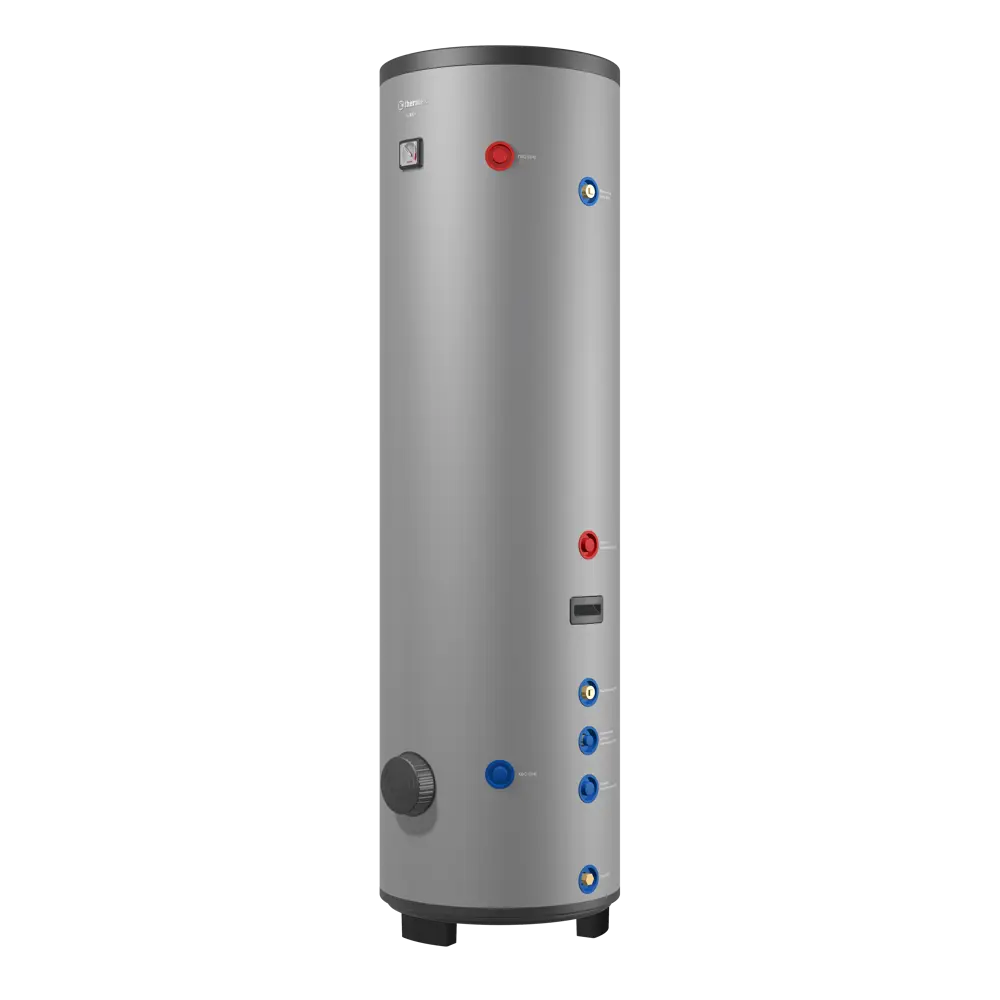 Бойлер косвенного нагрева 300 л Thermex Nixen 300F Combi 151 224 24 кВт вертикальный напольный нержавеющая сталь 87619316 STLM-2024052  - Вид №1
