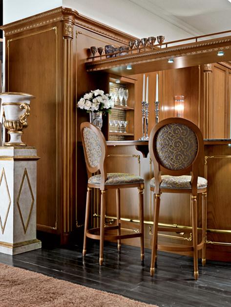 Martini Interiors Встроенная кухня из лакированной вишни с островом Convivio sun-id-1413372 - Вид №2