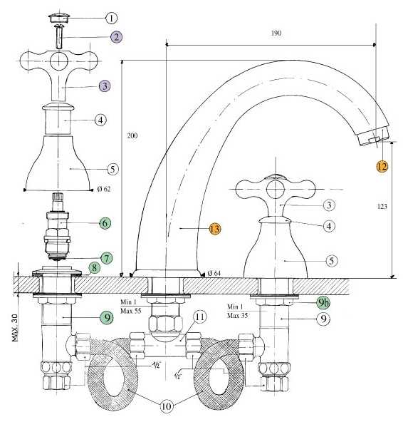6069400021 Смеситель Bandini Classic Santreyd - Вид №1