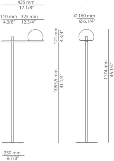 Estiluz Светодиодный торшер Circ P-3729x - Вид №8