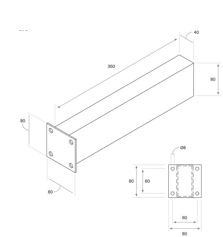 Подвесной прямоугольный двойной умывальник COCOON Maison ARCH-00125699 - Вид №10