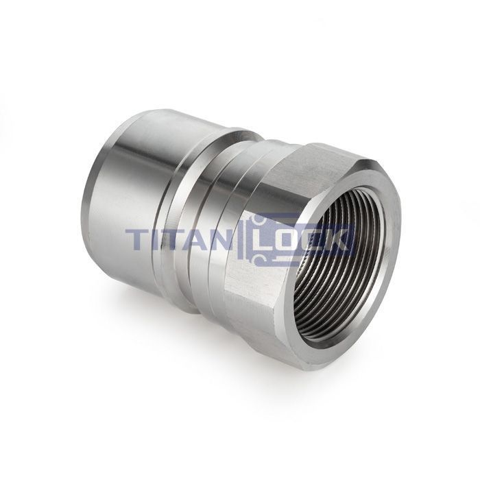 1/2in, БРС серия А, ISO 7241-A, ниппель, нерж. сталь TL4AM-S TITAN LOCK  - Вид №3