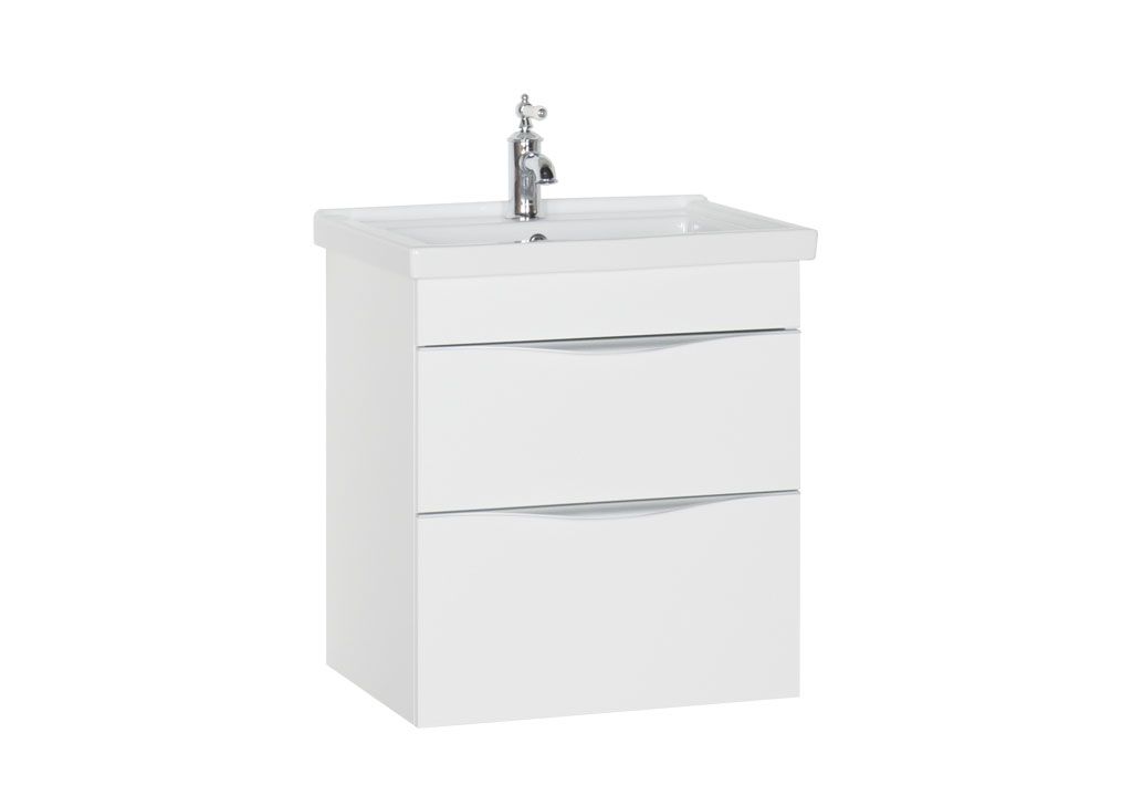 Тумба с раковиной Aquanet Эвора 60 белый 0018430600182322 - Вид №1