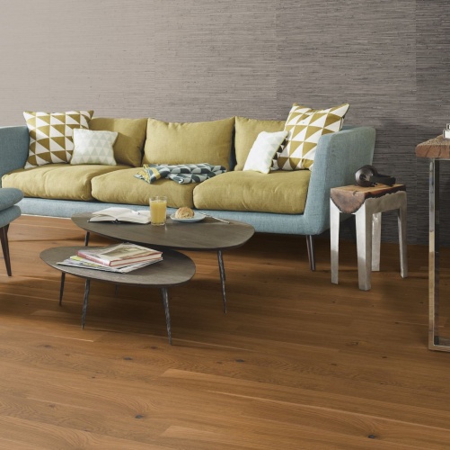 Инженерная доска Boen Finesse Honey Rustic Дуб Рустик с брашью (Текстурированная) 1350х135 мм 2100400033 - Вид №1