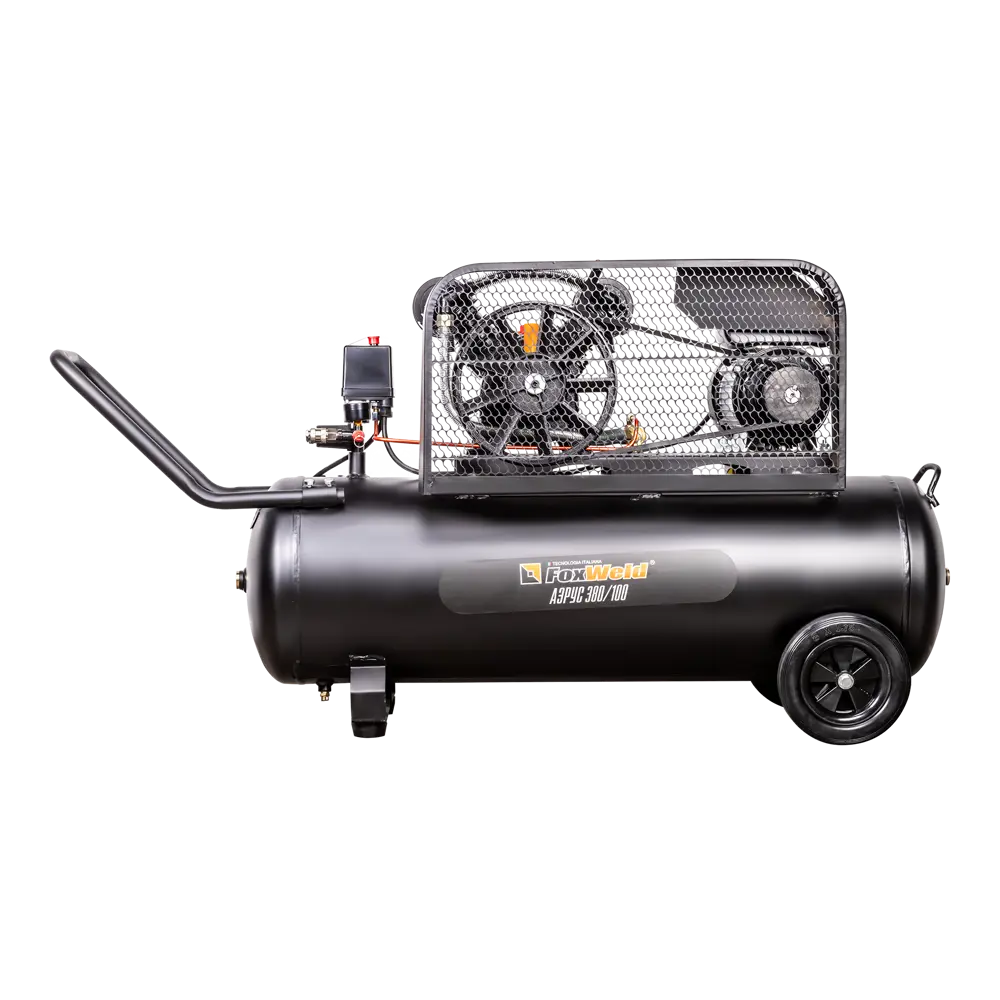 Компрессор масляный АЭРУС 2,2 кВт с ременным приводом 100 л 15308770 STLM-0005673 - Вид №1