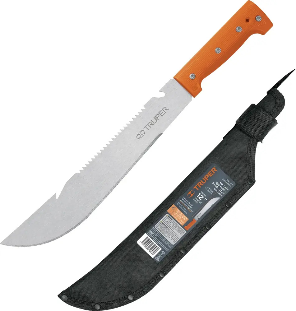 Мачете Рэмбо Truper для сада и активного отдыха с ножнами 83406724