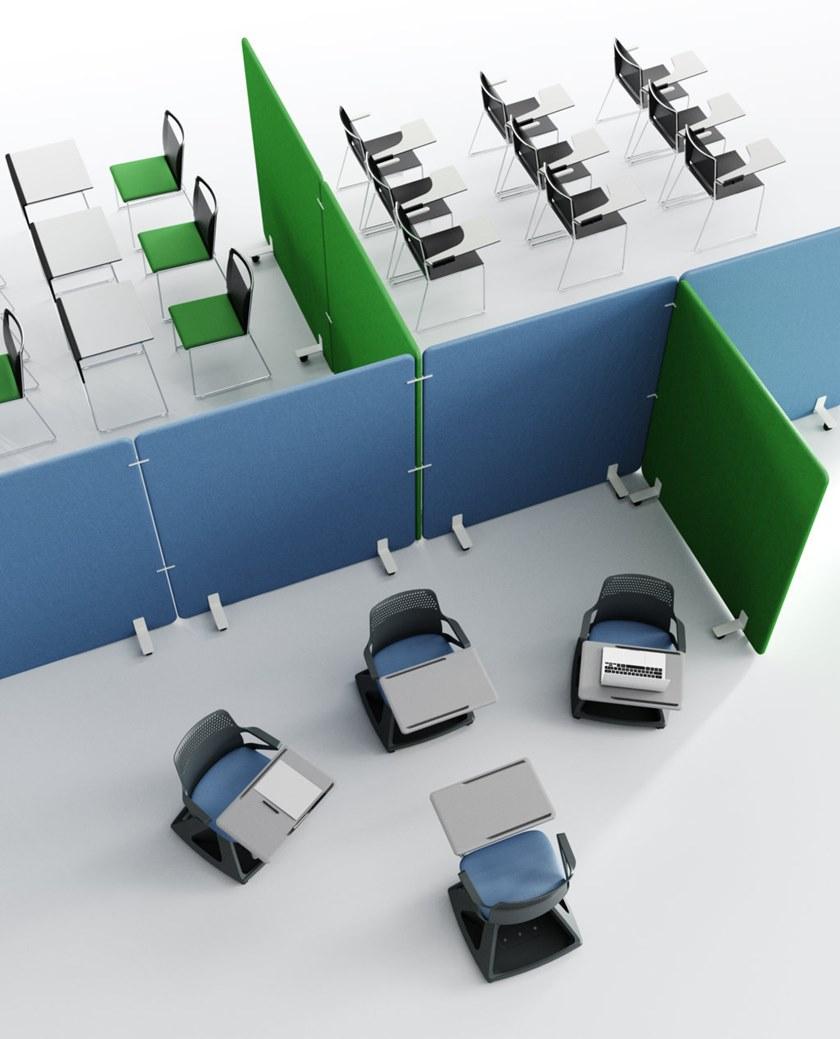 IBEBI Отдельностоящая звукопоглощающая перегородка для офиса Silenzio sun-id-1383129 - Вид №2