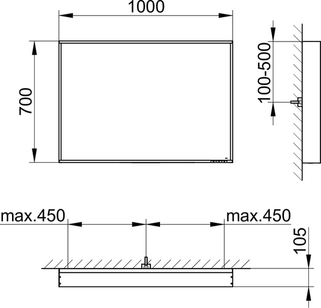 07896172000 Зеркало с подсветкой KEUCO Lichtspiegel - Вид №7