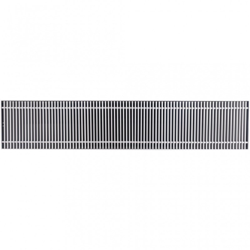 Конвектор внутрипольный STOUT SCN 80.300.1800 (Решётка роликовая, анодированный алюминий) SCN11000830180 - Вид №4