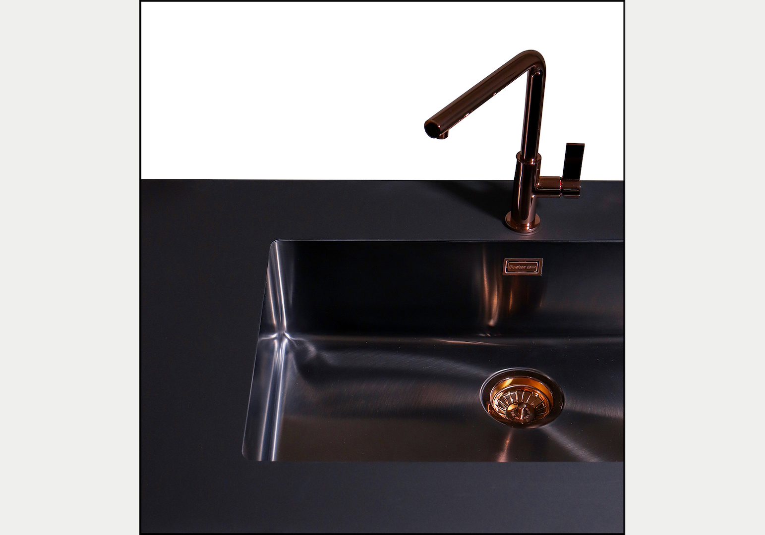 4156016 Раковина Phantom Edge Gun Metal - 4156016 Fosterspa  - Вид №2