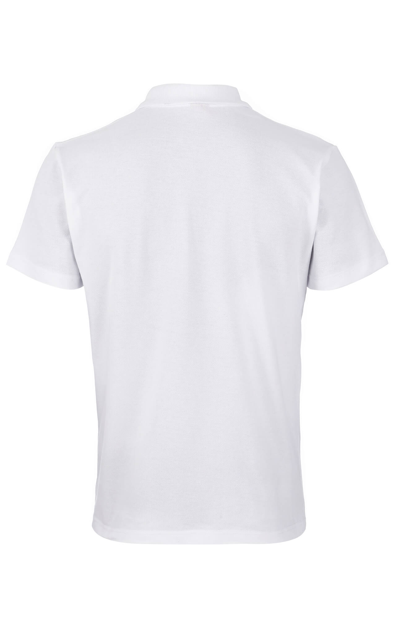 66335 Тенниска-поло белая  Одежда для салонов красоты  размер XXL (54) Спецодежда  - Вид №3