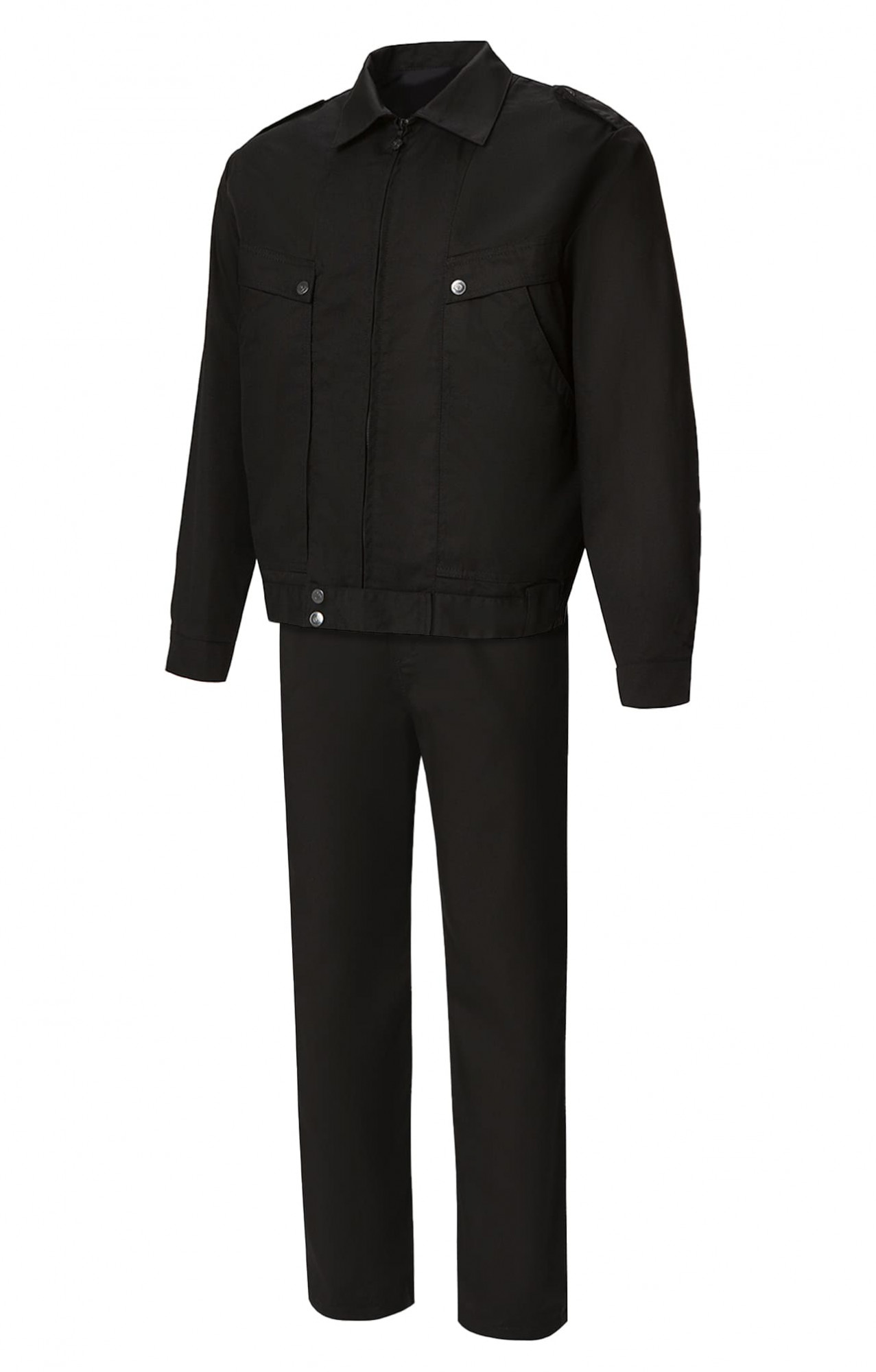 61524 Костюм "Страйк" летний черный  Одежда для охранных структур  размер 64-66/182-188 Спецодежда 