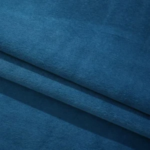СТОЛИЦА ТЕКСТИЛЯ - Бархатная ткань для штор синего цвета 150 см 89389475