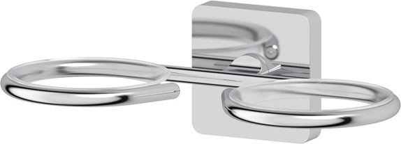 AVA 007 Держатель 2-х стаканов/дозаторов жидкого мыла ELLUX Avantgarde