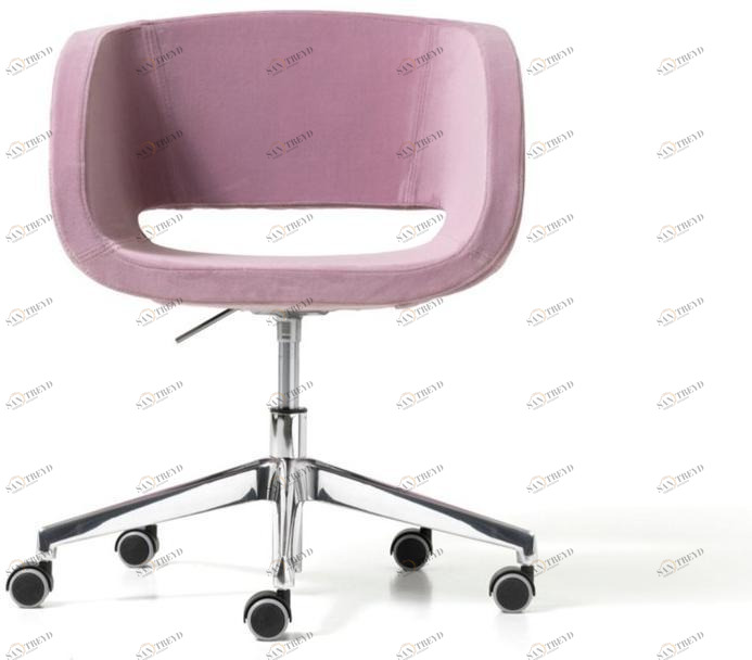 Diemme Офисное кресло из ткани с 5 спицами на колесиках Vanity sun-id-1418195