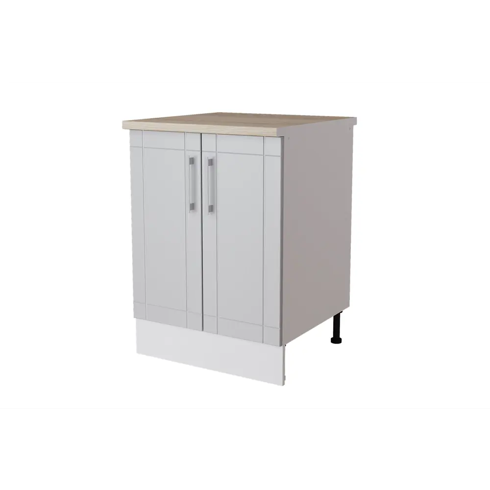 Напольный шкаф Тортора 59.6x52x82.2 см МДФ цвет серый Santreyd STLM-2002715